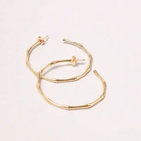 Nadia Textured Hoop