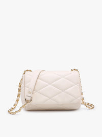 Prague Quilted Crossbody with Chain Strap