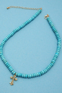 Beaded Charm Necklace