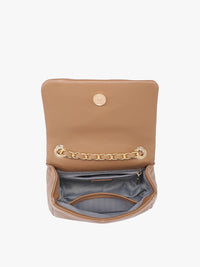 Prague Quilted Crossbody with Chain Strap