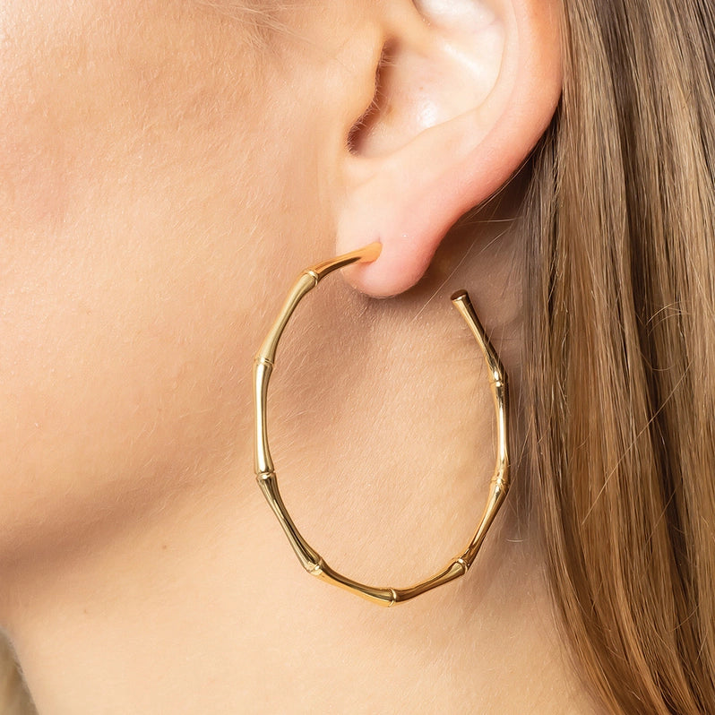 Nadia Textured Hoop