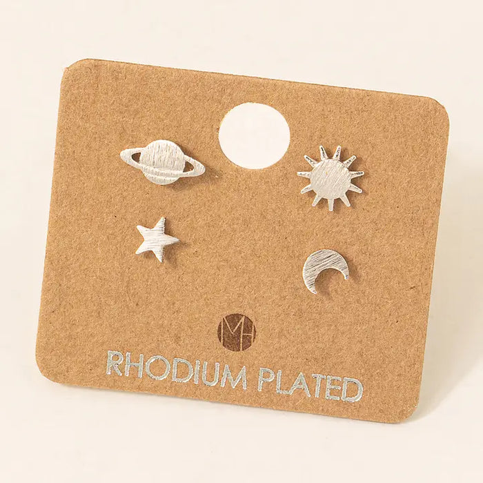 Mini Star/Sun/Moon Stud Earrings