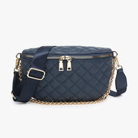 Sylvie Quilted Belt Bag with Chain Strap