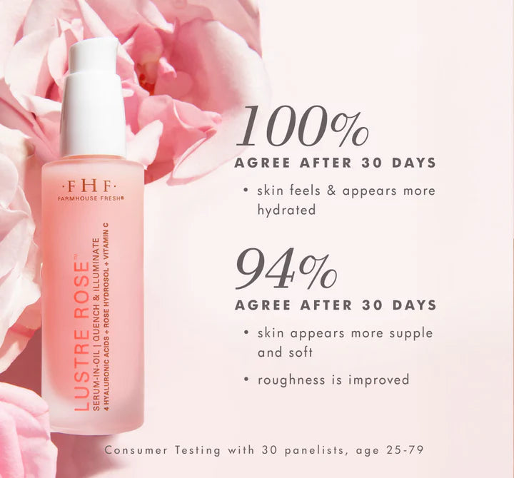 Farmhouse Fresh Lustre Rose Serum-in-Oil