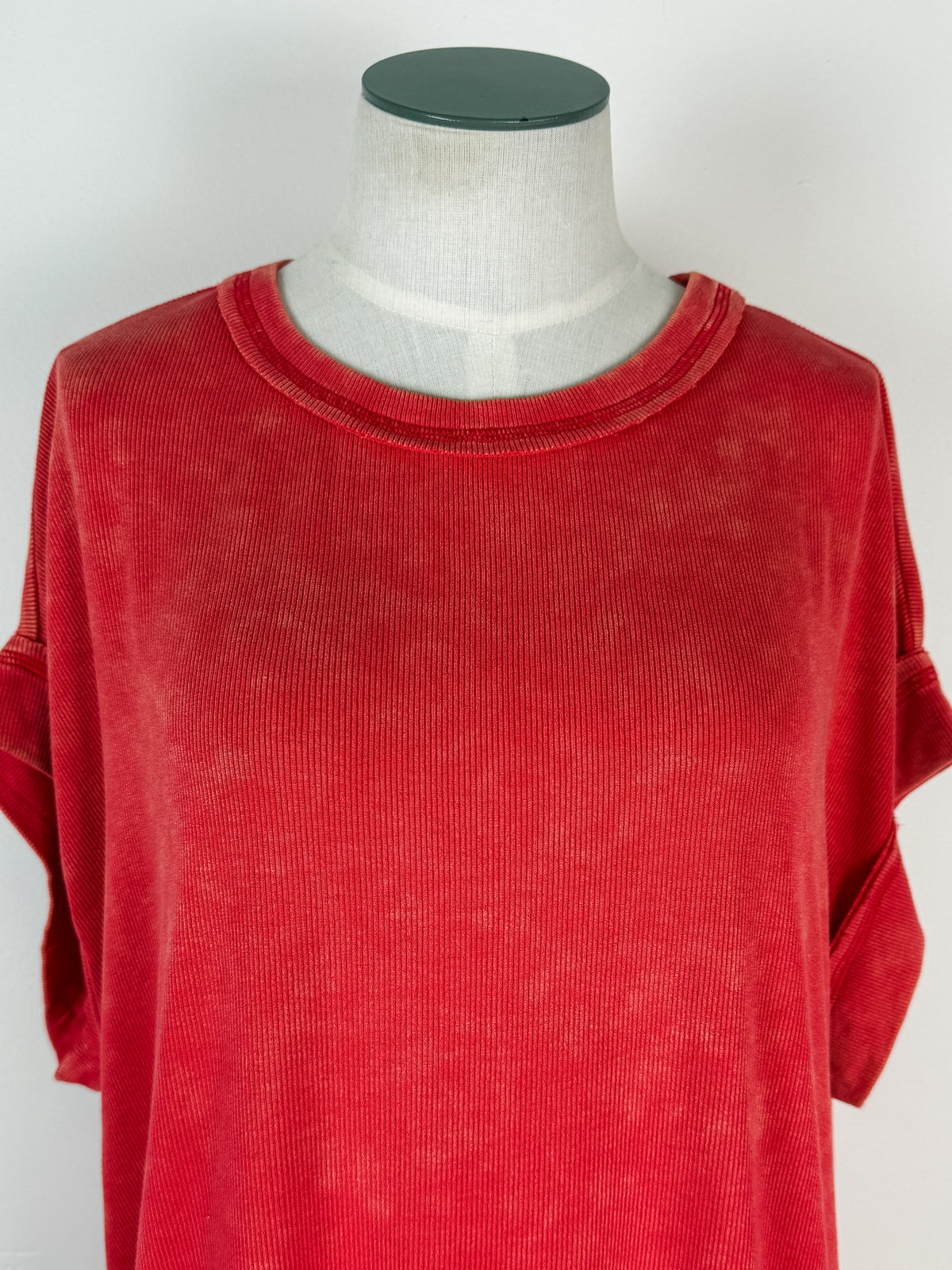 Charli Mineral Wash Set in Red