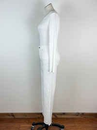 Risen Lydia Tummy Control Slim Straight in White