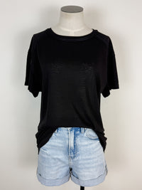 Junie Basic Tee in Black