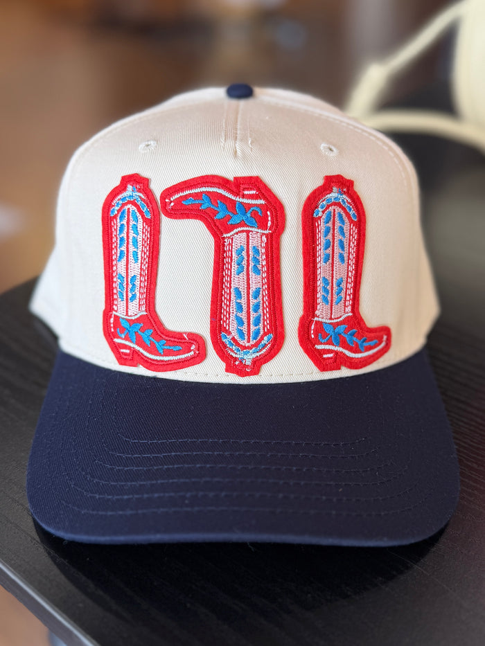 Triple Boot Canvas Hat