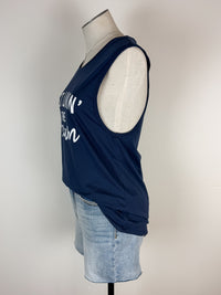 Just Livin' The Dream Tank in Navy