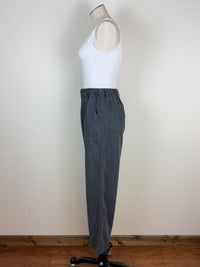 Cora Wide Leg Pant in Charcoal