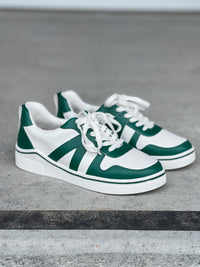 MIA Alta-B Sneaker in White/Green