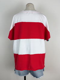 American Flag Top in Red/White/Blue
