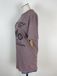 Vintage Motorcycle Tee in Zinc