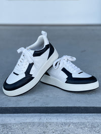 MIA Dice Sneaker in Black/White