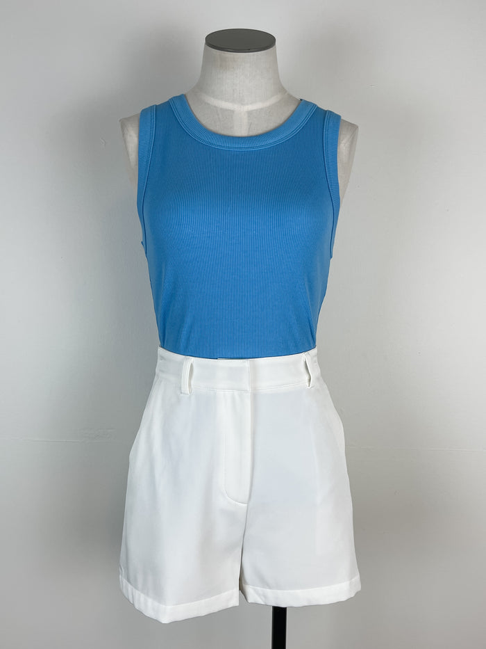 Sylvie Tailored Shorts in White