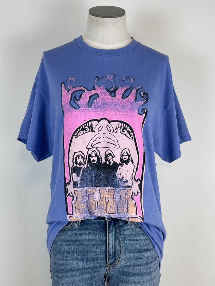 Pink Floyd Festival Tee in Violet Pink