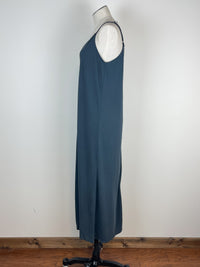 Mara V Neck Maxi Dress in Deep Teal
