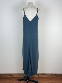 Mara V Neck Maxi Dress in Deep Teal