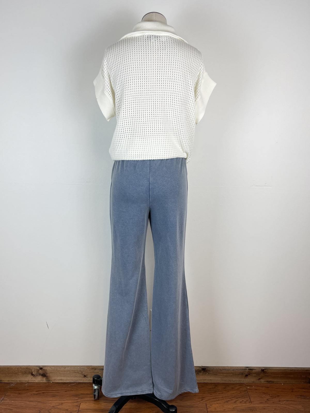 Split Leg Flare in Denim