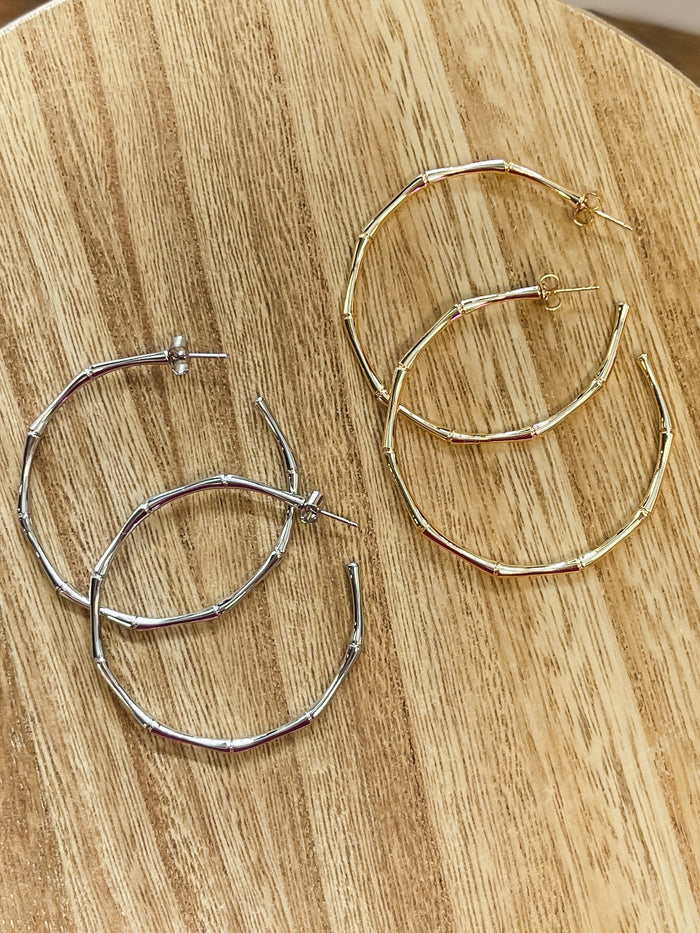 Nadia Textured Hoop