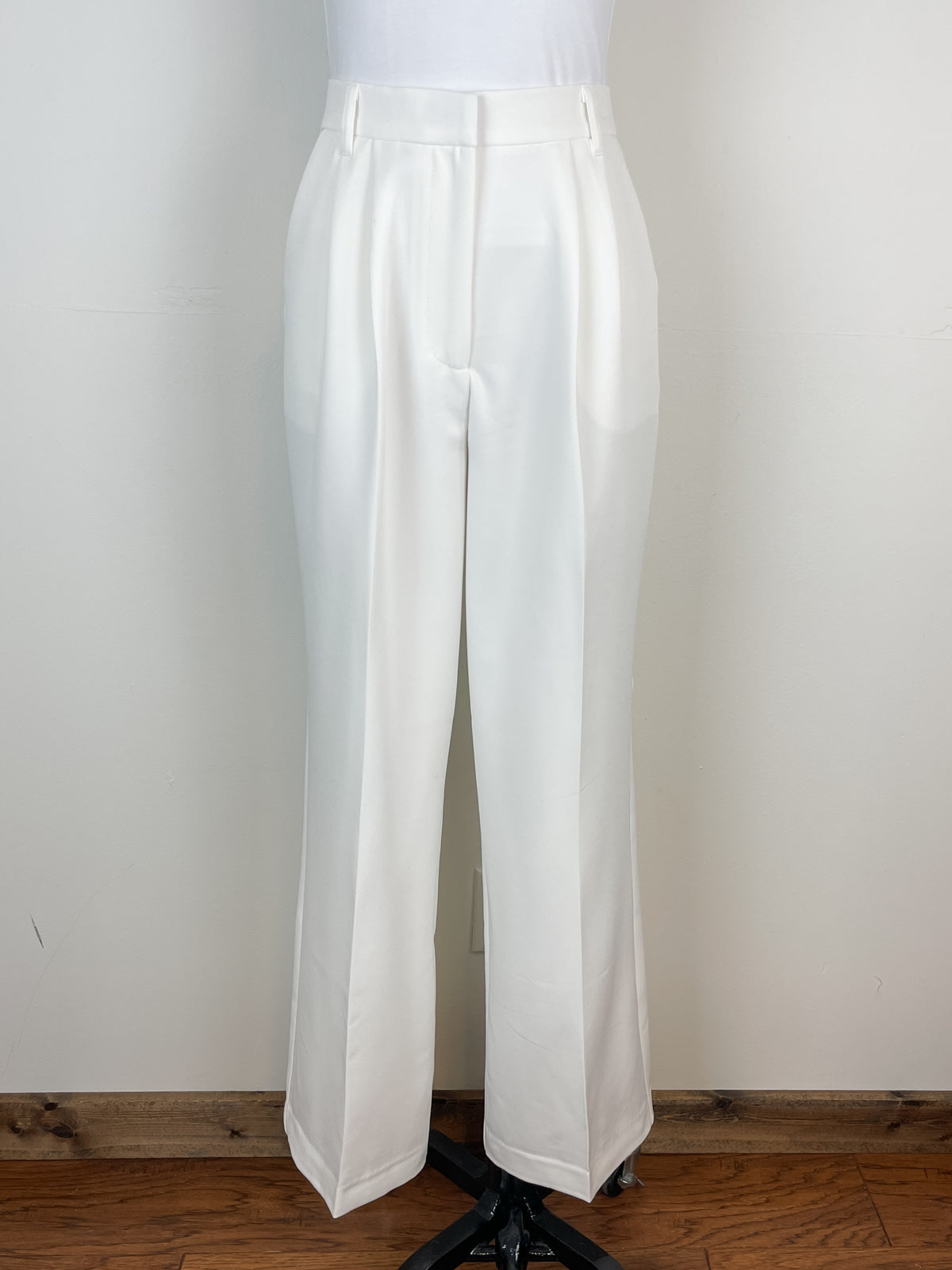 Jocelyn Wide Leg Trouser in Cream
