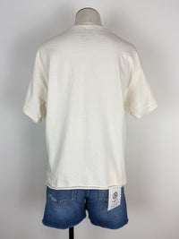 Beach Boys Palm Cut Off Tee in Off White