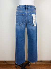 Risen Brianna Mid Rise Cropped Wide Leg