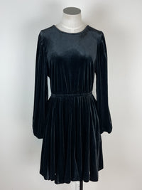 Ember Velvet Dress in Black