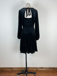 Ember Velvet Dress in Black
