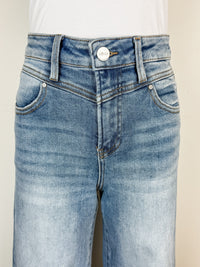 Risen Delaney High Rise Front Yoke Wide Leg