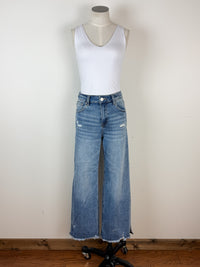 Risen Mandy High Rise Cropped Wide Leg