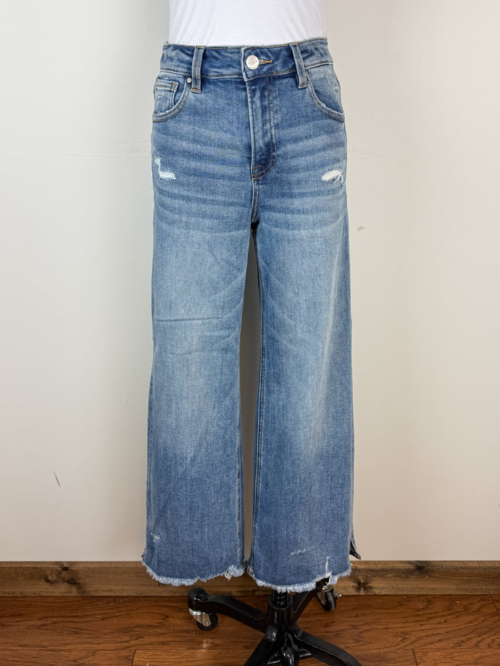 Risen Mandy High Rise Cropped Wide Leg