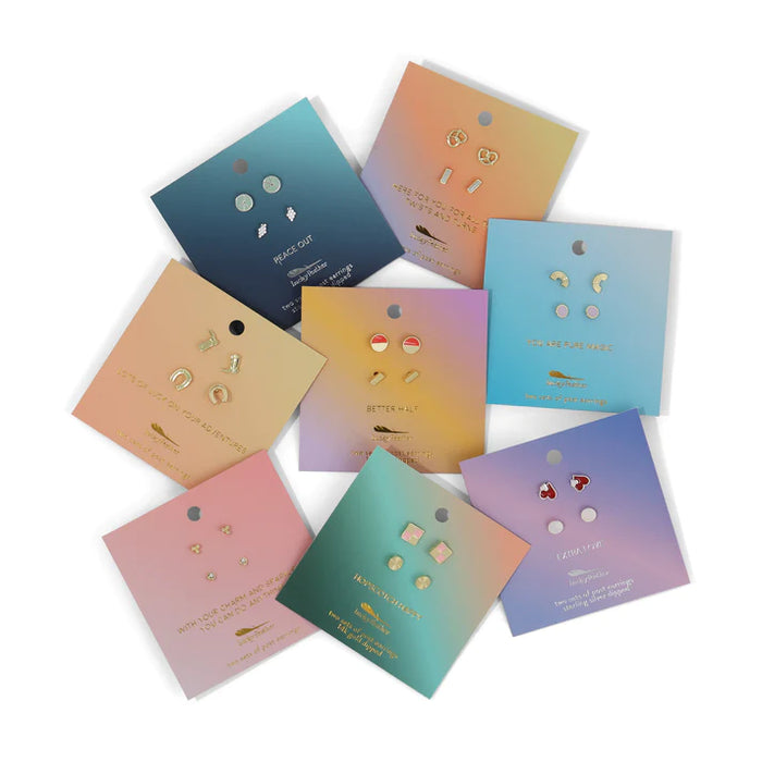 Lucky Feather Earring Sets