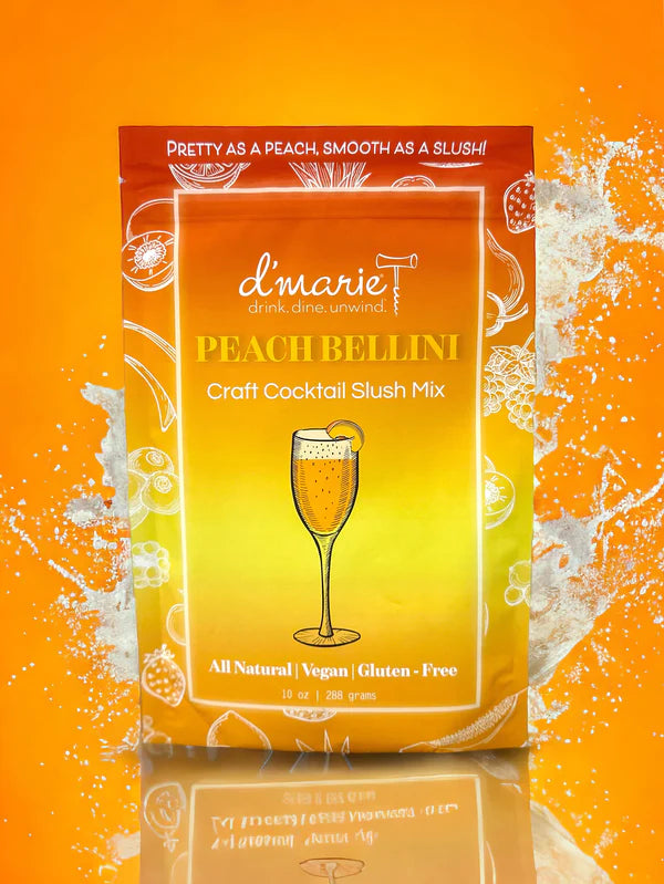D'Marie Peach Bellini Drink Mix