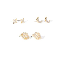 Soul Stacks Zodiac Earring Set