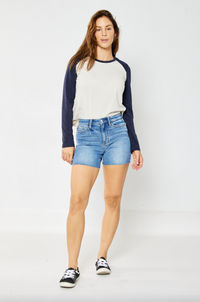 Judy Blue Willa High Waist Cutoff Shorts