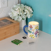 Sweet Grace Plant Mug Candle