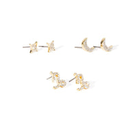 Soul Stacks Zodiac Earring Set