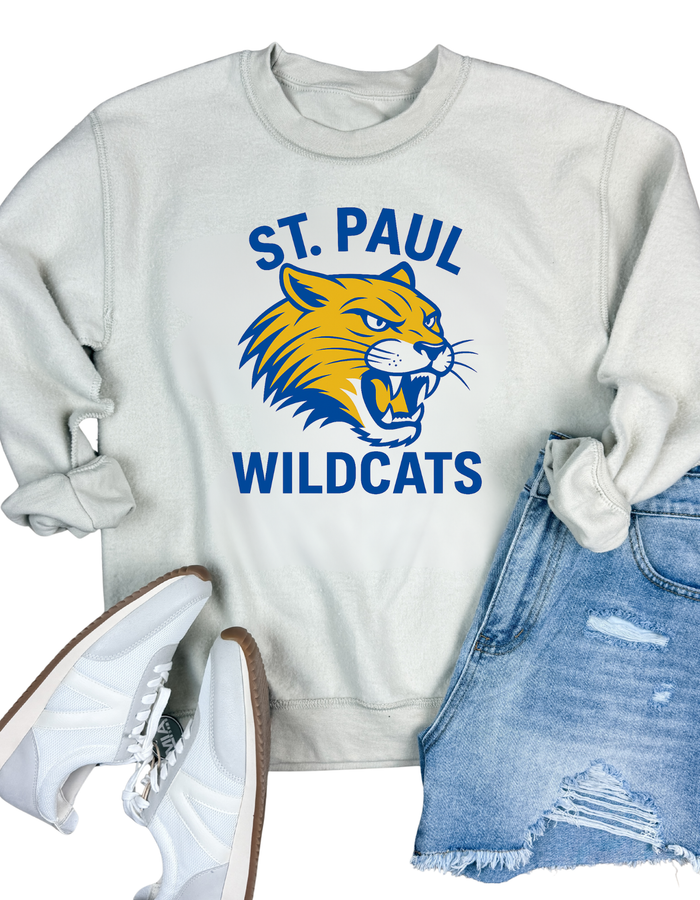 St. Paul Wildcats Inside Out Sweatshirt