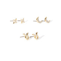 Soul Stacks Zodiac Earring Set