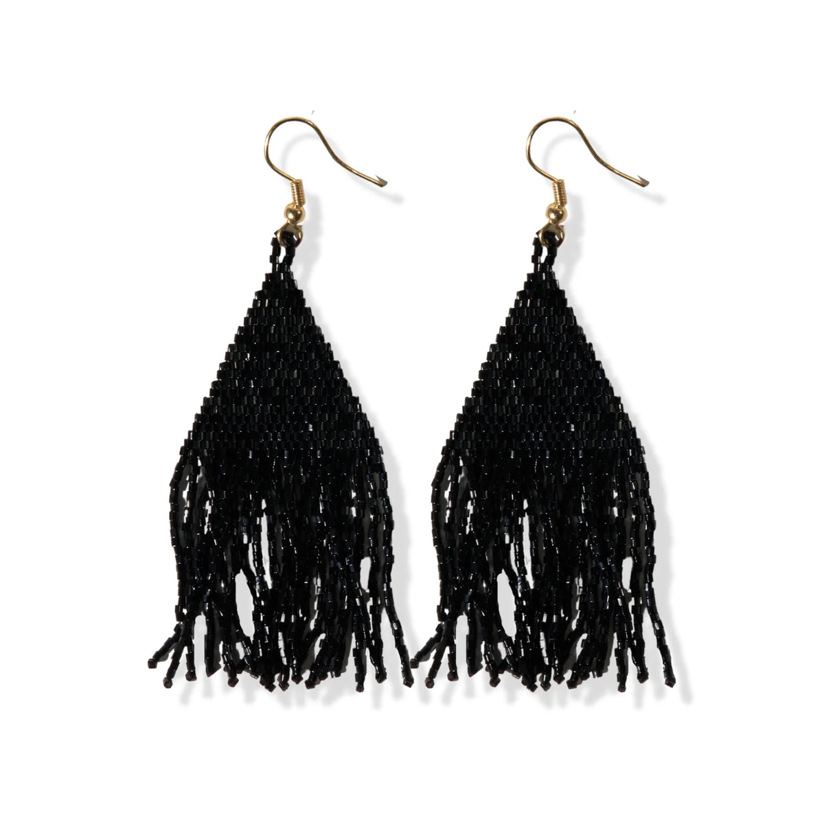 Ink + Alloy Luxe Fringe Beaded Earrings