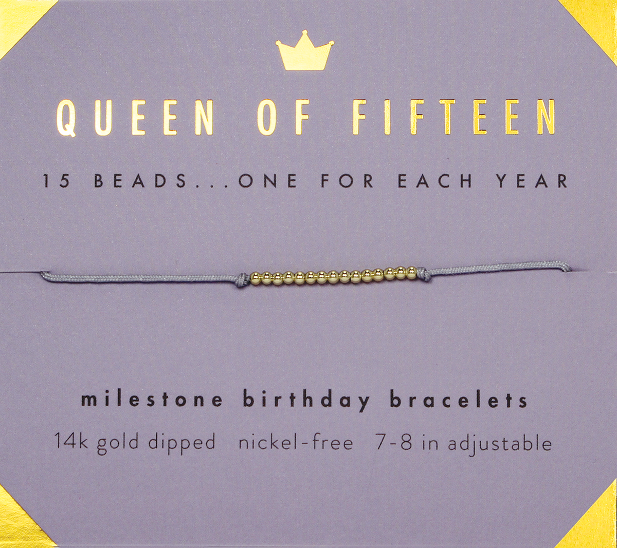 Lucky Feather Birthday Celebration Bracelets