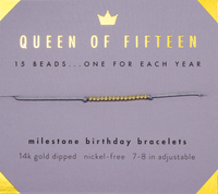 Lucky Feather Birthday Celebration Bracelets