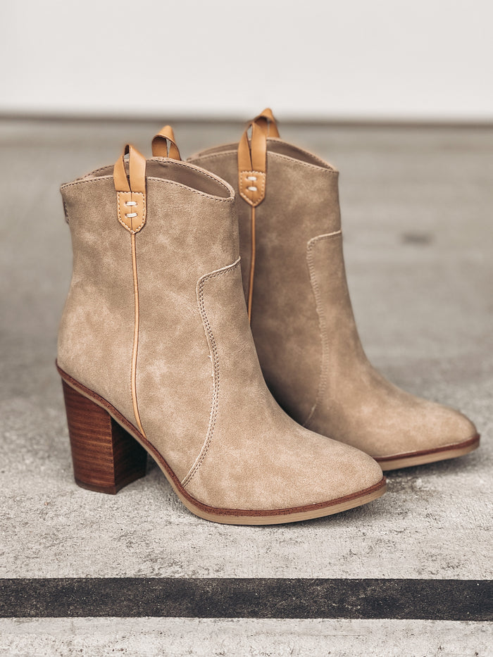 MIA Susanna Western Boot in Sand/Nude