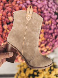 MIA Susanna Western Boot in Sand/Nude
