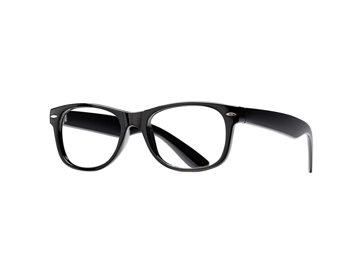 Blue Planet Classic Blue Light Blocking Glasses in Black
