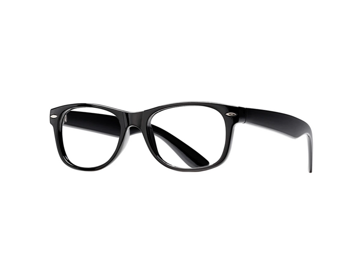 Blue Planet Classic Blue Light Blocking Glasses in Black