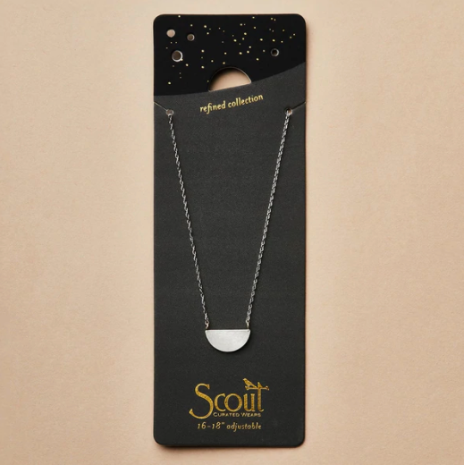 Scout Half Moon Necklace