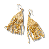 Ink + Alloy Luxe Fringe Beaded Earrings