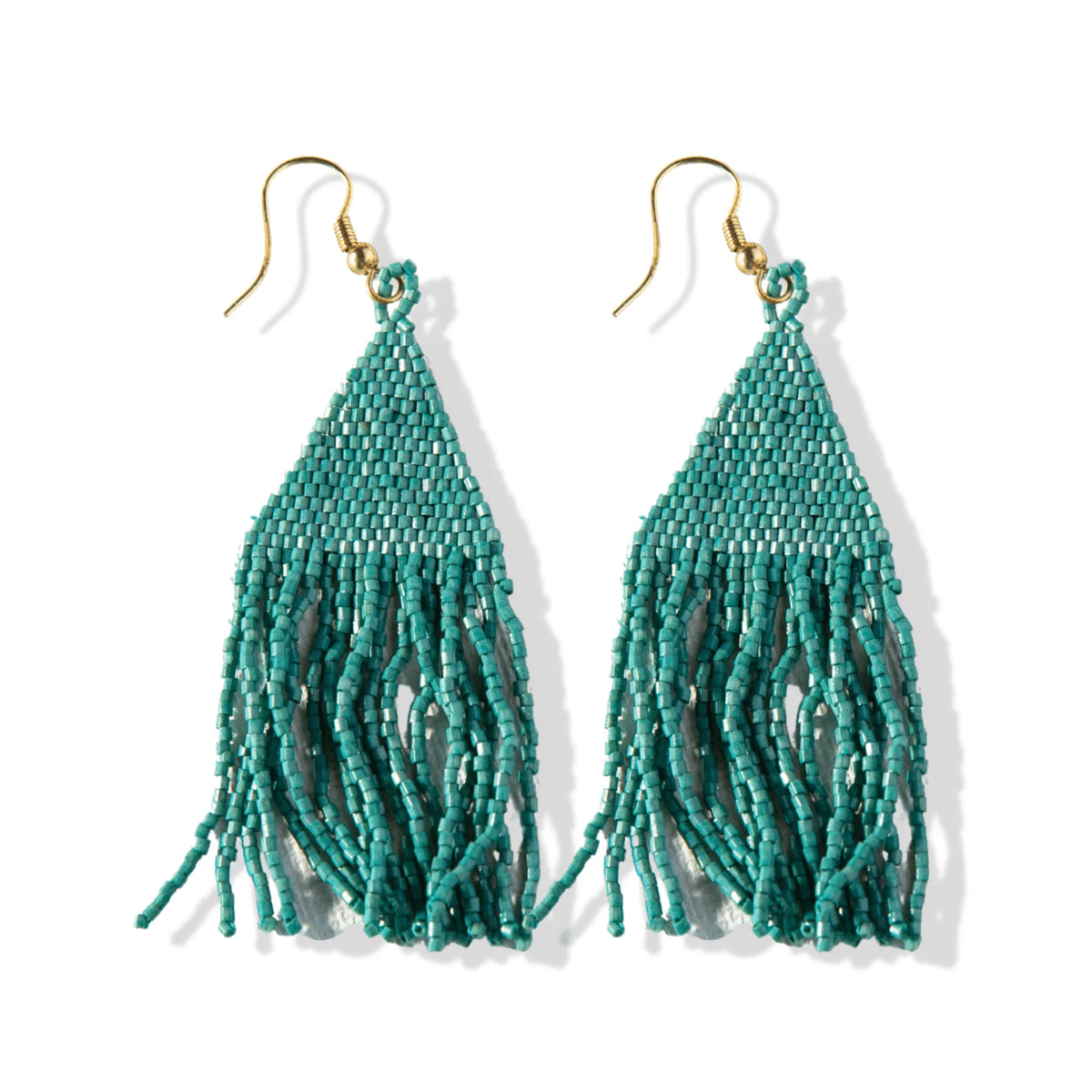 Ink + Alloy Luxe Fringe Beaded Earrings